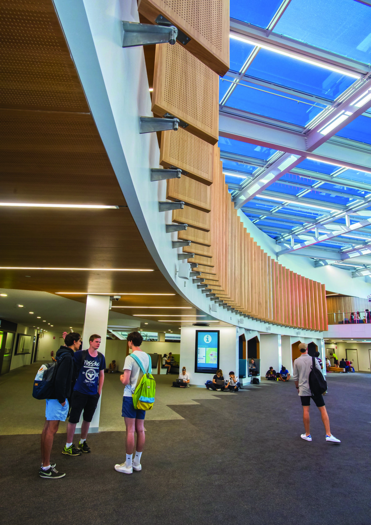 Không gian học tập bên trong Đại học Deakin