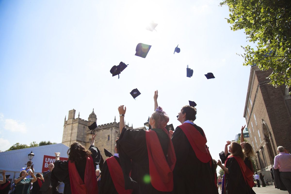 Lễ tốt nghiệp của sinh viên Đại học West of England