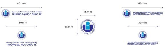 Kích thước tối thiểu của các phiên bản logo IU